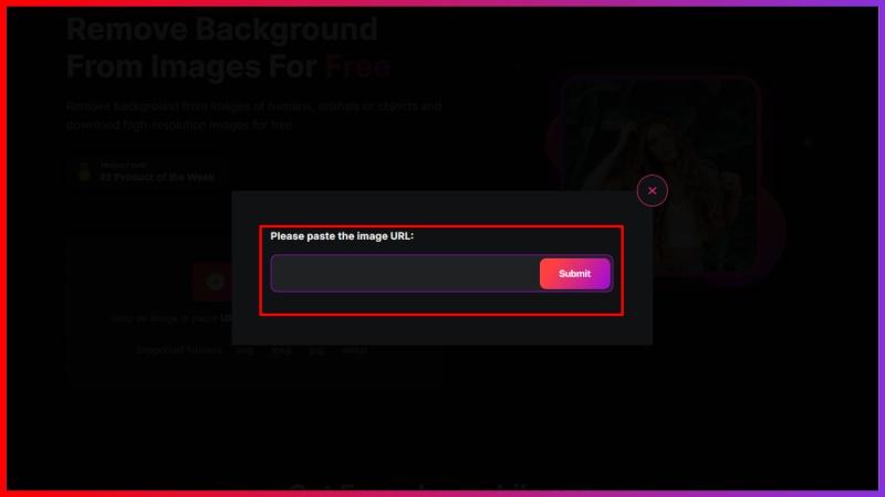 Paste the url